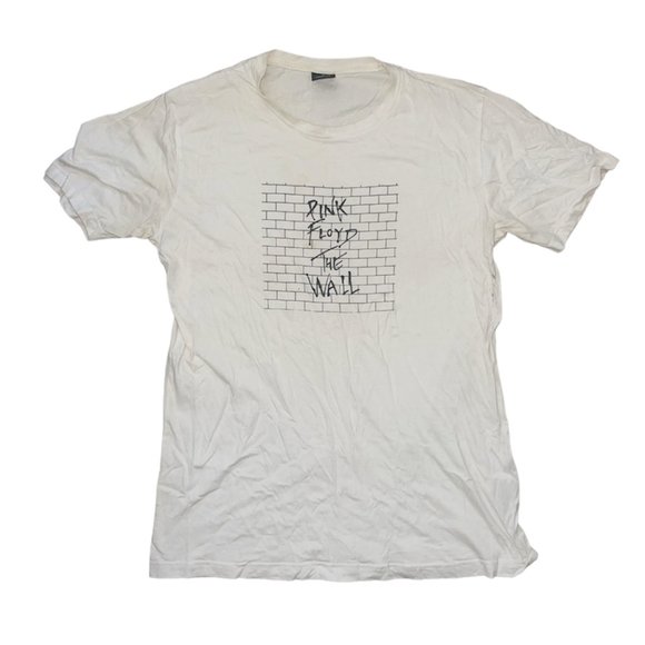 Pink Floyd Other - PINK FLOYD White The Wall Album T-Shirt
